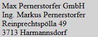 Max Pernerstorfer GmbH